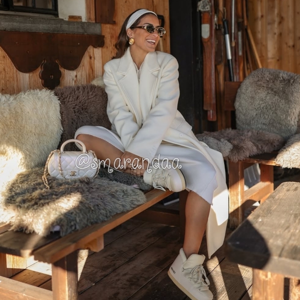 Zara Manteco Coat Wool Blend - Picture 4 of 16